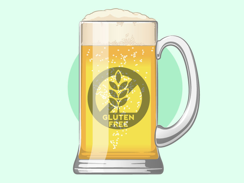 Gluten Levels in Beer Chart by Brands & Grains (Tables & PDF)